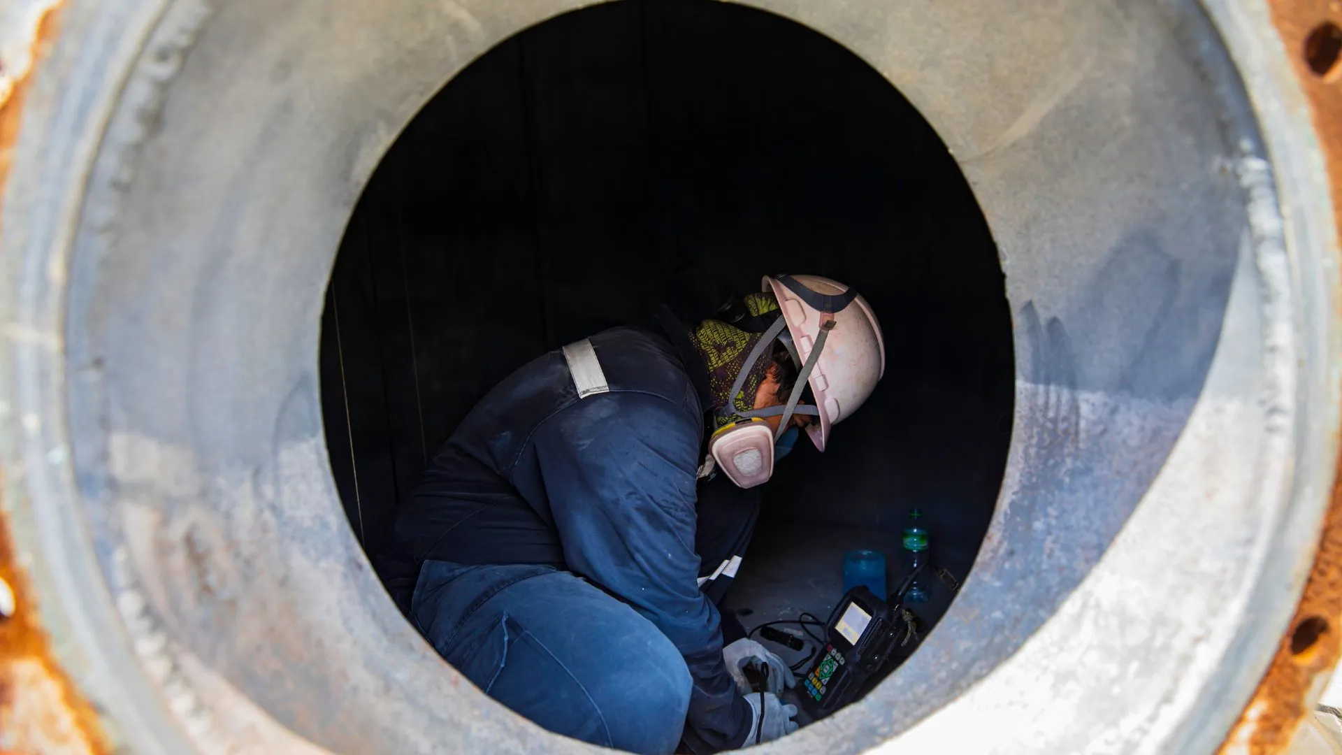 Entrada a espacios confinados