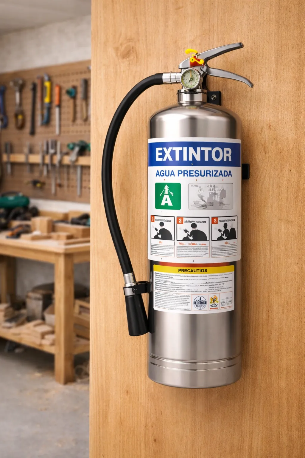 Extintor Agua Presurizada