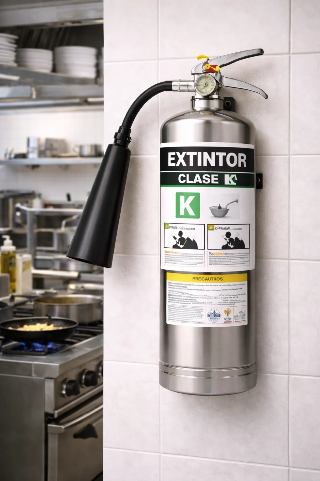 Extintor Clase K